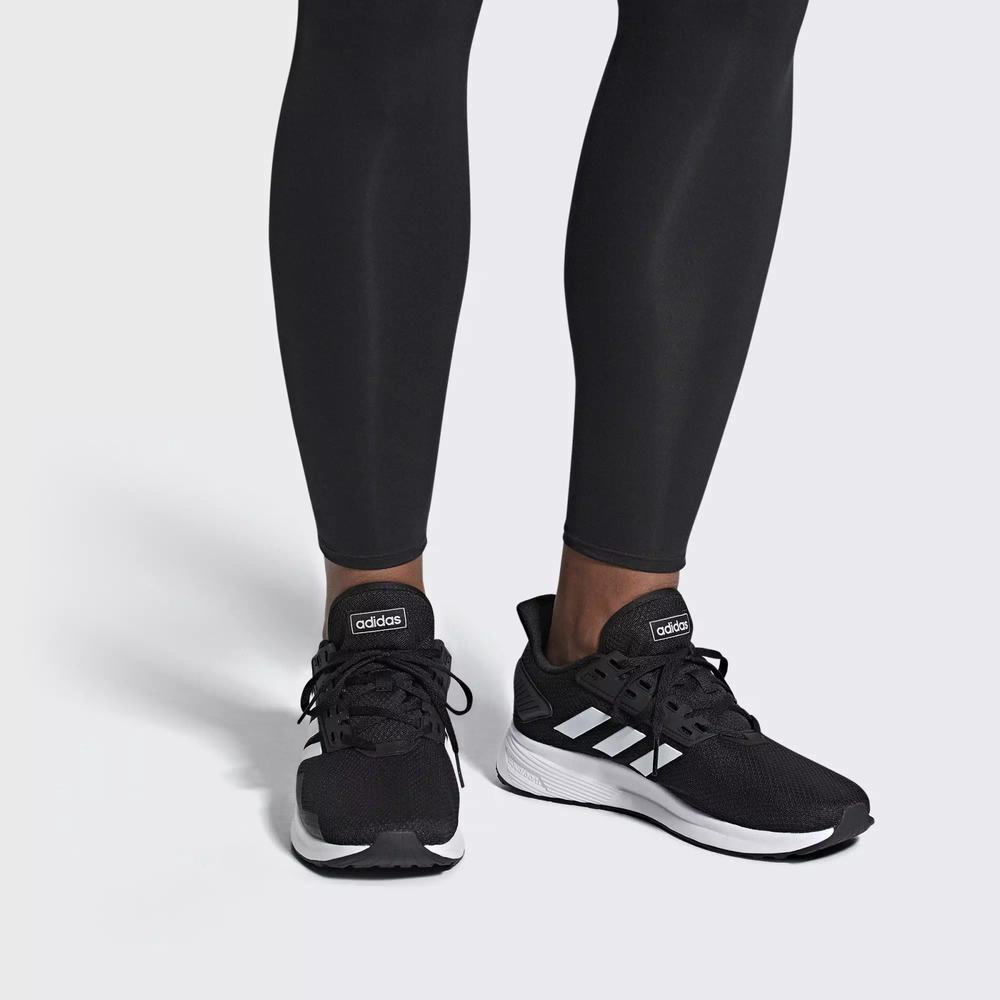 Adidas Duramo 9 Tenis Para Correr Negros Para Hombre (MX-85766)